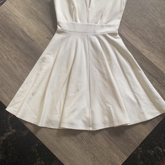 LULUS Exclusive Ivory Tulip Mini Dress Size XS - Picture 5 of 10